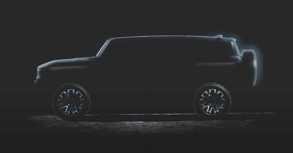 2022 GMC Hummer EV SUV profile 2022 GMC Hummer EV SUV profile