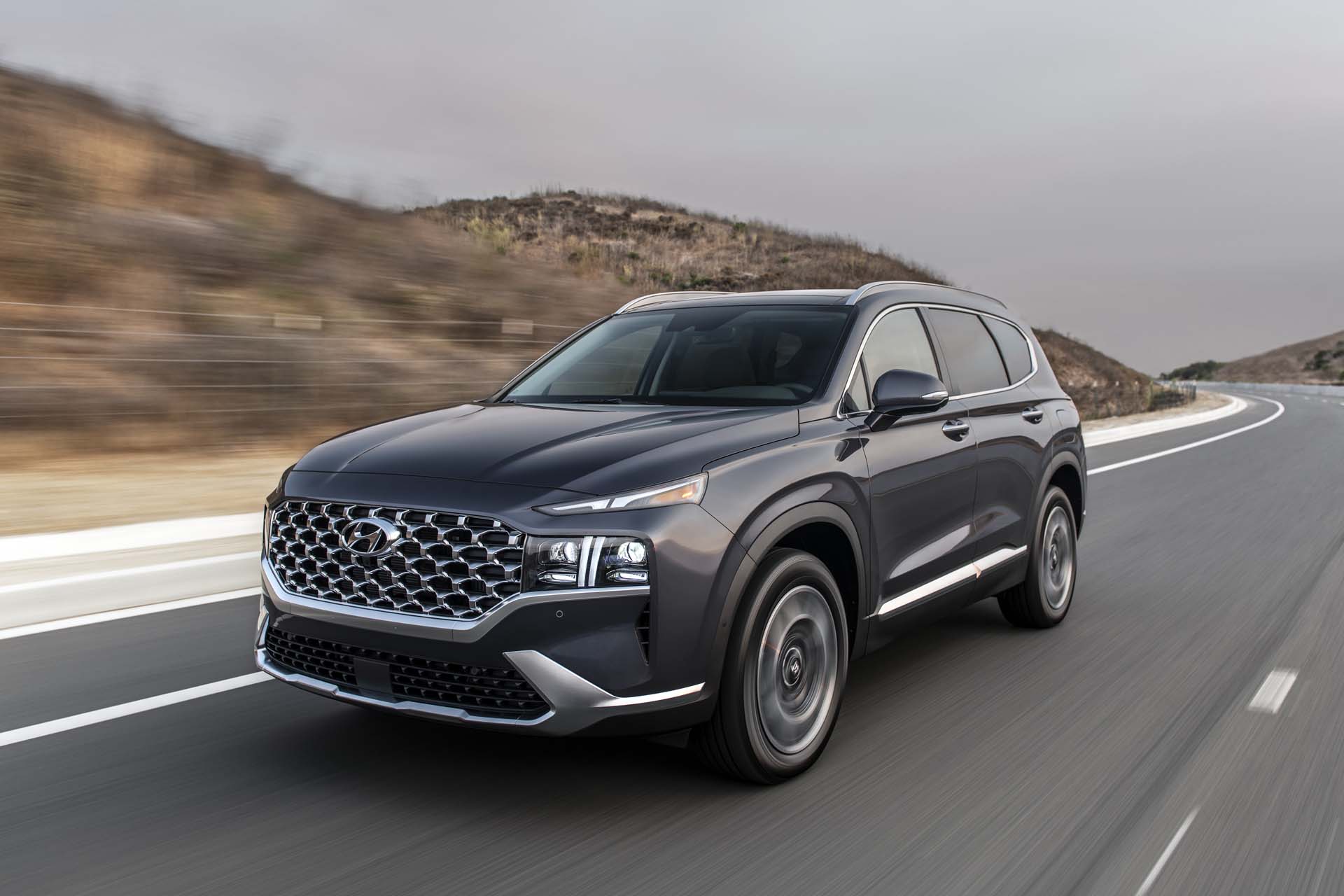 2021 Hyundai Santa Fe SUV starts at $28,025 but tops out ...