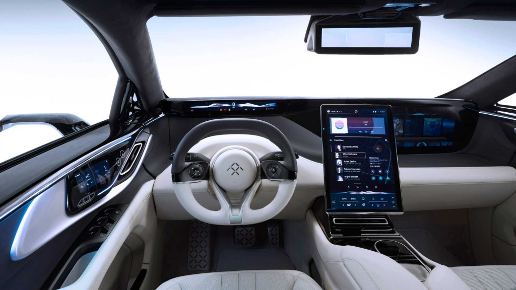 Faraday Future FF 91 interior Faraday Future FF 91 interior