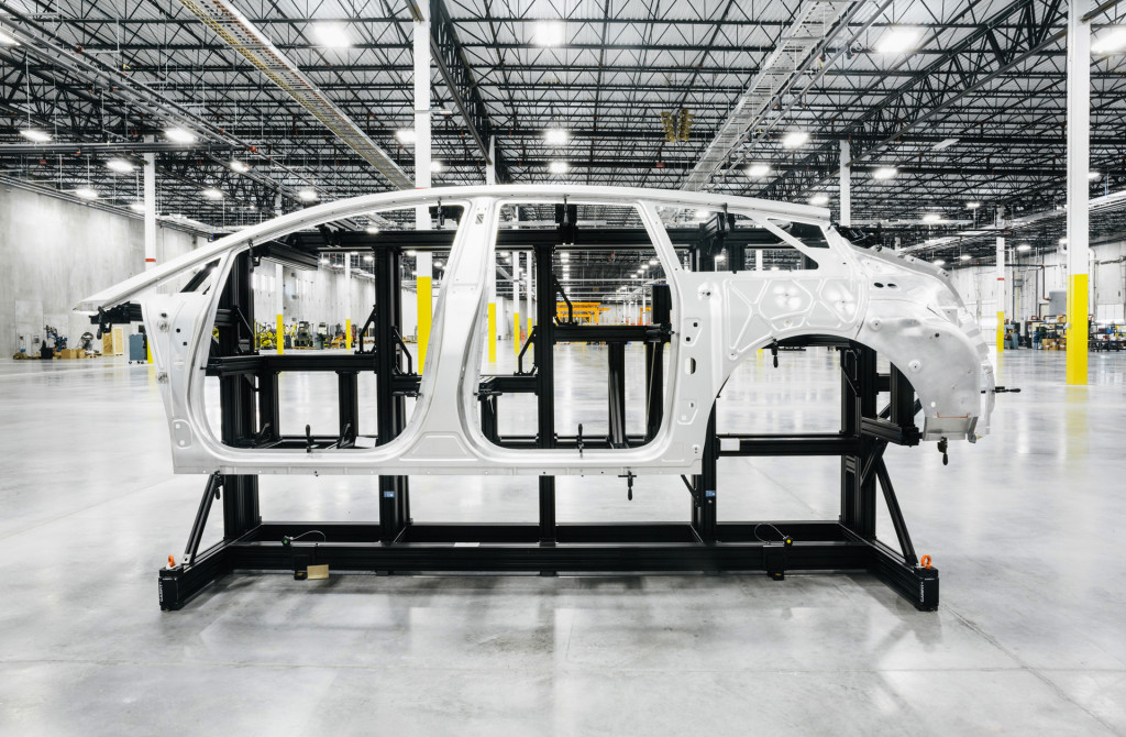 Faraday Future FF91 body-in-white Faraday Future FF91 body-in-white