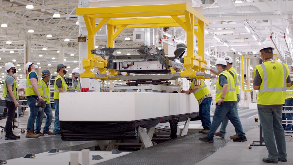 Rivian factory screenshot Rivian factory screenshot