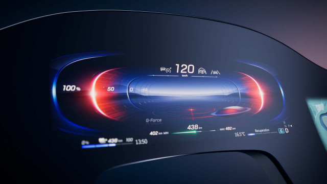 MBUX Hyperscreen from Mercedes-Benz EQS MBUX Hyperscreen from Mercedes-Benz EQS