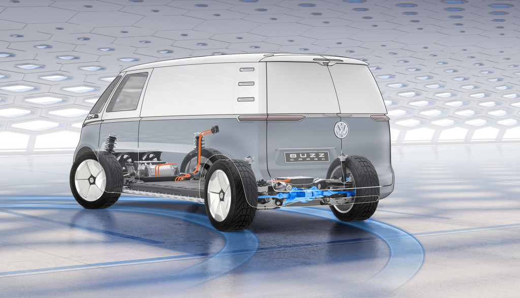 Volkswagen ID Buzz Cargo concept Volkswagen ID Buzz Cargo concept