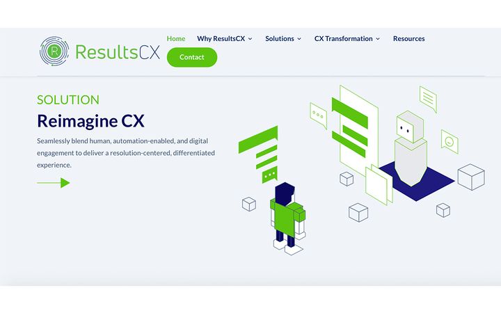 A quarter of companies are seeing higher sales with self-service materials and chat. - IMAGE: ResultsCX