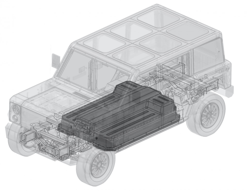 Bollinger reveals modular battery layout, patent filing Bollinger reveals modular battery layout, patent filing
