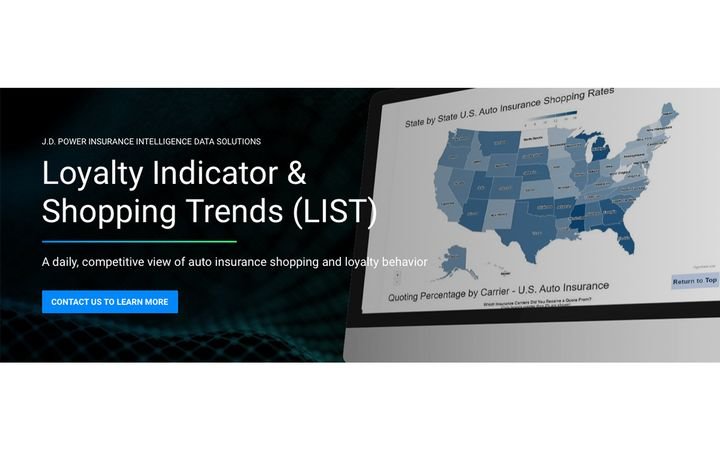 Auto insurance loyalty indicator and shopping trends solution delivers daily view of shopping behaviors. - IMAGE: JDPower.com