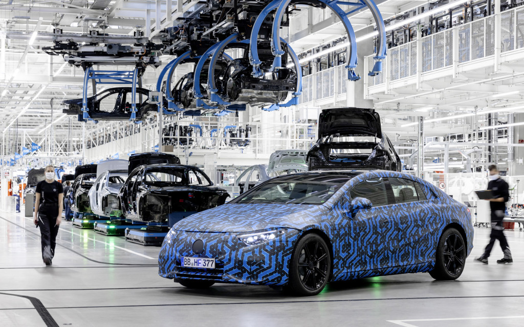 2022 Mercedes-Benz EQS prototype 2022 Mercedes-Benz EQS prototype