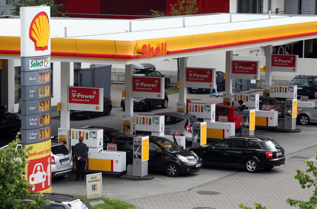 Shell fuel station in Europe Shell fuel station in Europe