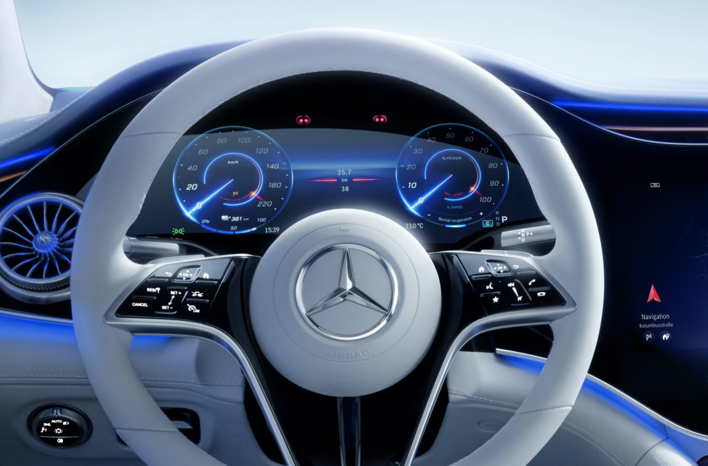 Mercedes-Benz EQS interior Mercedes-Benz EQS interior