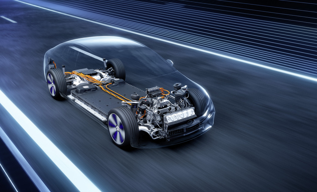 Teaser for 2022 Mercedes-Benz EQS debuting on April 15, 2021 Teaser for 2022 Mercedes-Benz EQS debuting on April 15, 2021