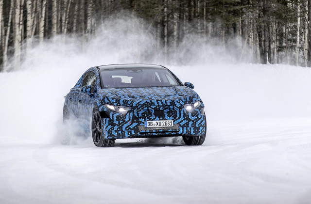 2022 Mercedes-Benz EQS prototype 2022 Mercedes-Benz EQS prototype
