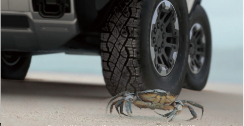 GMC Hummer EV Crab Mode GMC Hummer EV Crab Mode