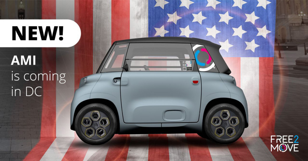 Citroen Ami to join Free2Move fleet in United States Citroen Ami to join Free2Move fleet in United States