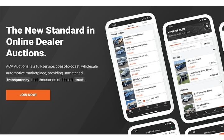 Offers customizable options for moving vehicles within specified dealership networks. - IMAGE: ACVAuctions.com