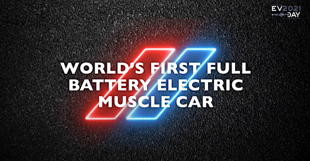 Dodge claims first BEV muscle car - 2021 Stellantis EV Day Dodge claims first BEV muscle car - 2021 Stellantis EV Day