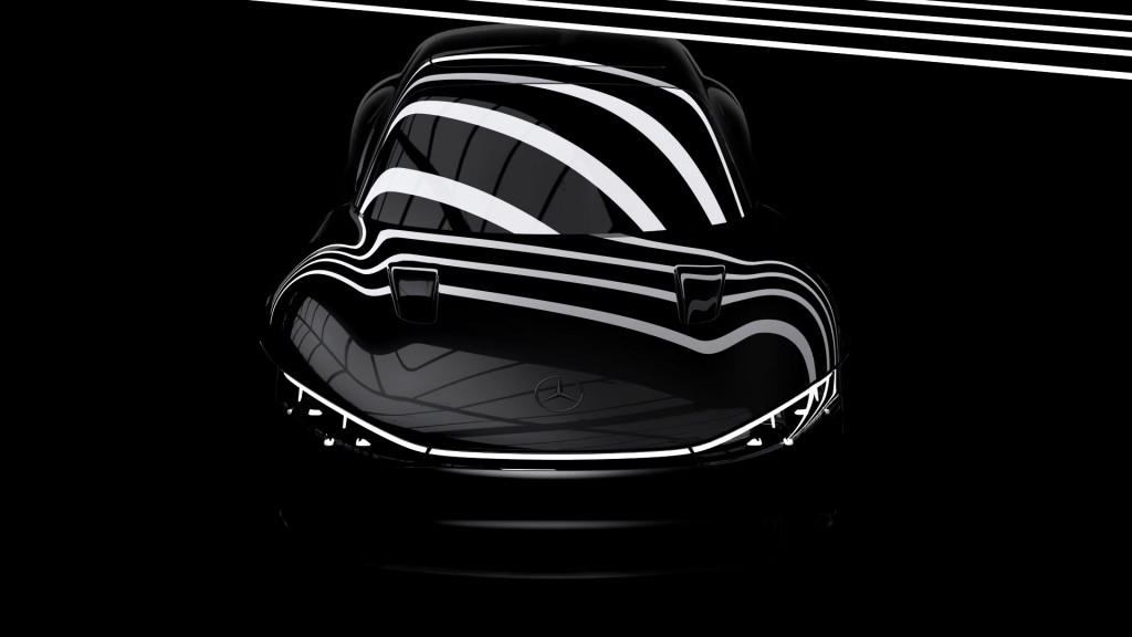 Teaser for Mercedes-Benz Vision EQXX concept debuting 2022 Teaser for Mercedes-Benz Vision EQXX concept debuting 2022