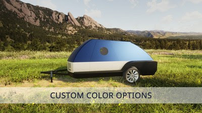 Colorado Teardrops Boulder EV camping trailer Colorado Teardrops Boulder EV camping trailer