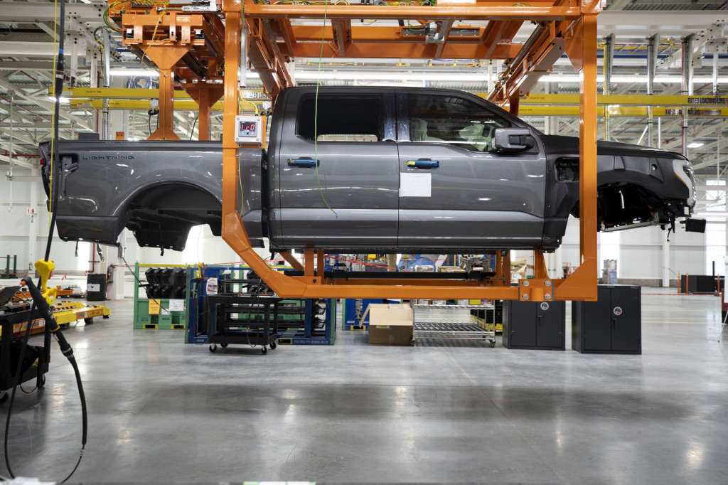 Pre-production Ford F-150 Lightning - Rouge Electric Vehicle Center Pre-production Ford F-150 Lightning - Rouge Electric Vehicle Center