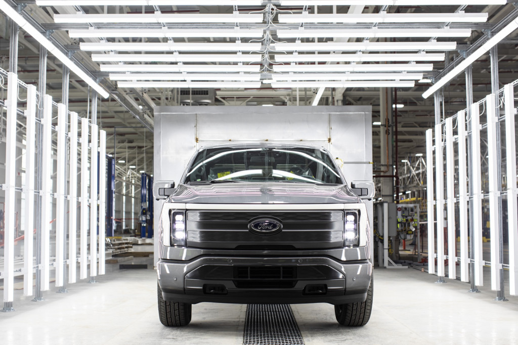Pre-production Ford F-150 Lightning - Rouge Electric Vehicle Center Pre-production Ford F-150 Lightning - Rouge Electric Vehicle Center