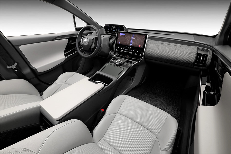 Toyota bZ4X interior Toyota bZ4X interior