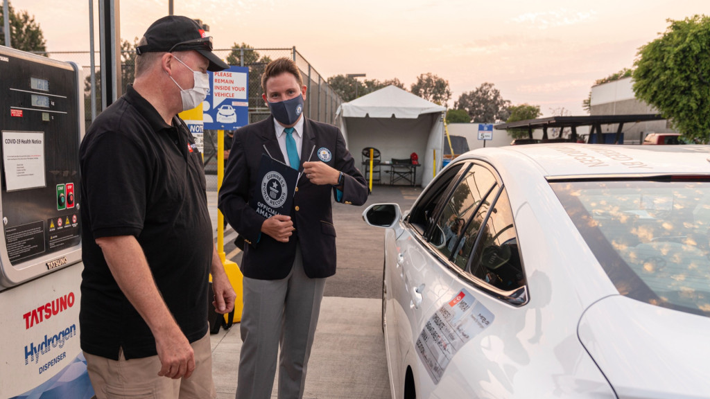 2021 Toyota Mirai Guinness World Record driving distance attempt 2021 Toyota Mirai Guinness World Record driving distance attempt