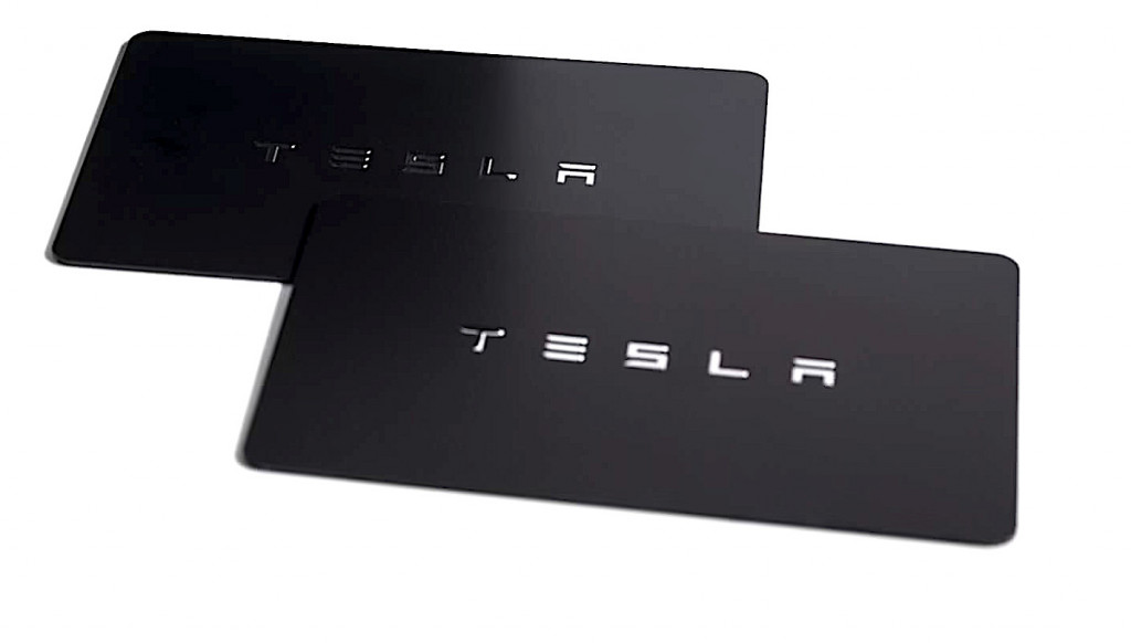Tesla key card Tesla key card