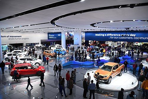 2018 Detroit auto show. - Wikepedia