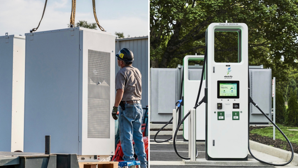 Electrify America battery storage Electrify America battery storage