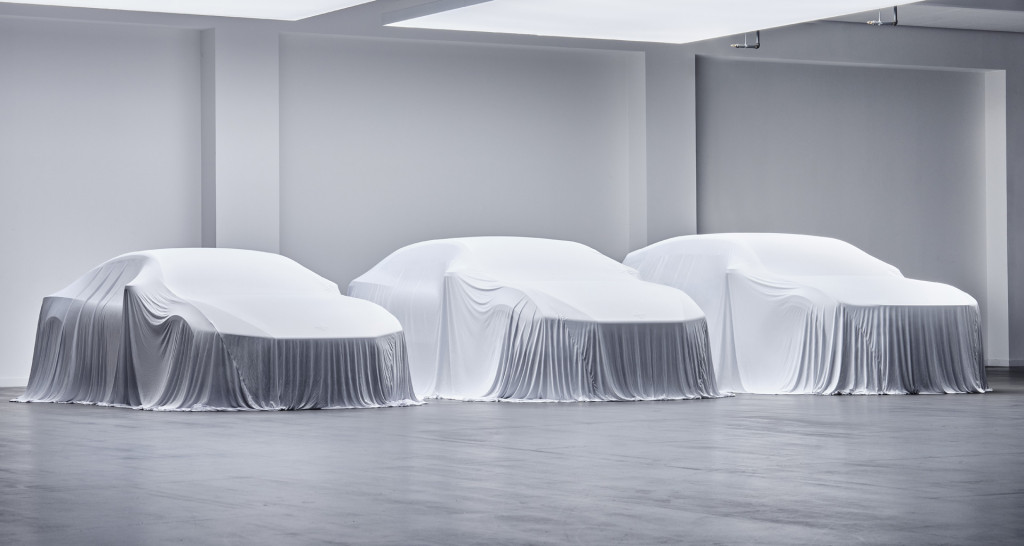 L to R: Polestar 5, Polestar 4 and Polestar 3 L to R: Polestar 5, Polestar 4 and Polestar 3
