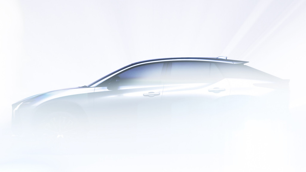 Teaser for Lexus RZ debuting in 2022 Teaser for Lexus RZ debuting in 2022