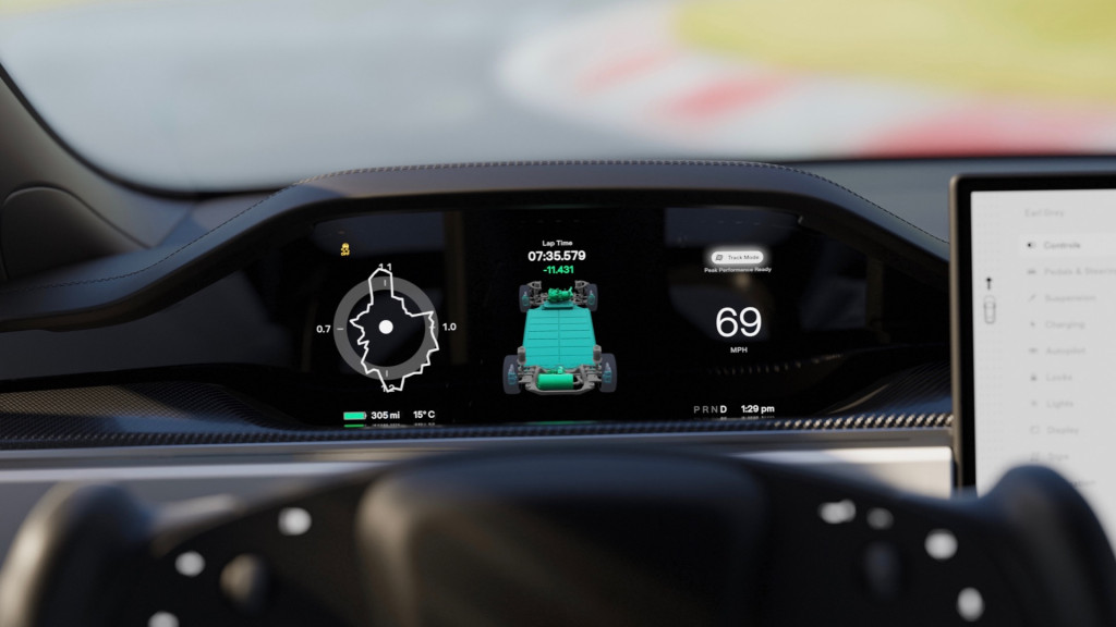 Tesla Model S Plaid Track Mode Tesla Model S Plaid Track Mode