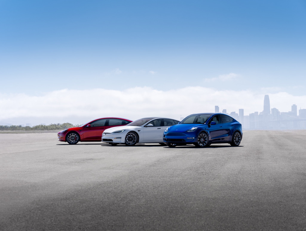 2022 Tesla lineup (Courtesy of Tesla, Inc.) 2022 Tesla lineup (Courtesy of Tesla, Inc.)