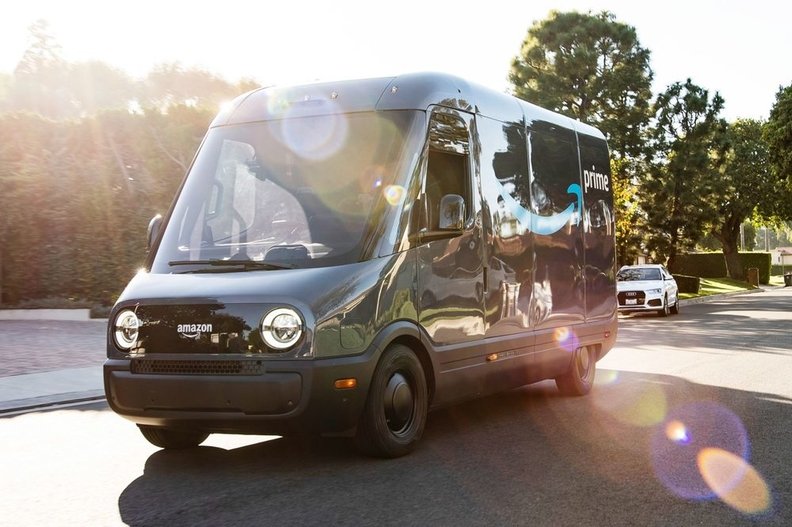 Rivian Amazon Delivery Van