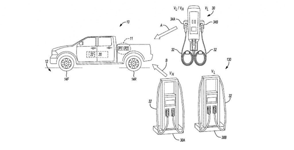 GM patent filing - dual charge ports GM patent filing - dual charge ports