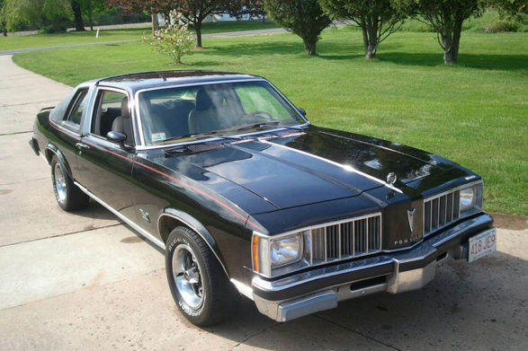 a black 1979 pontiac phoenix