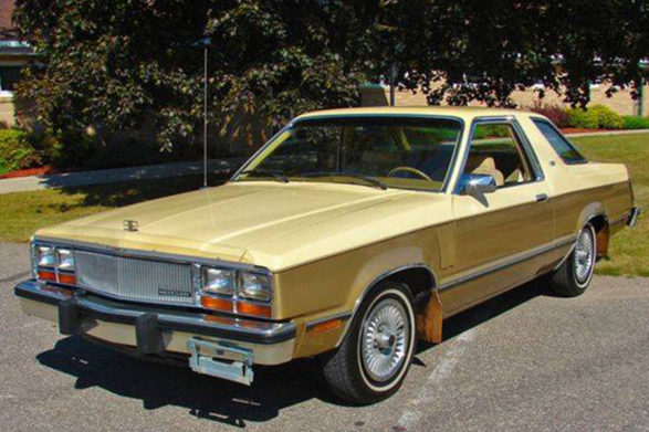 a golden tan 1978 mercury zephyr