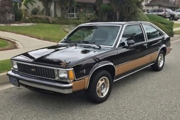 a black 1980 chevrolet citation