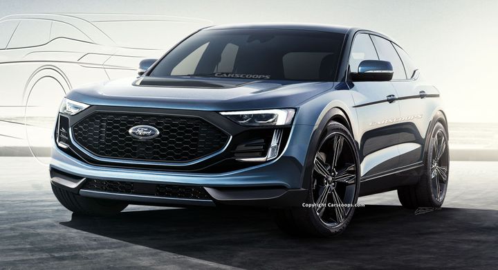 Ford Mustang Mach-E is a battery electric crossover SUV. - Ford