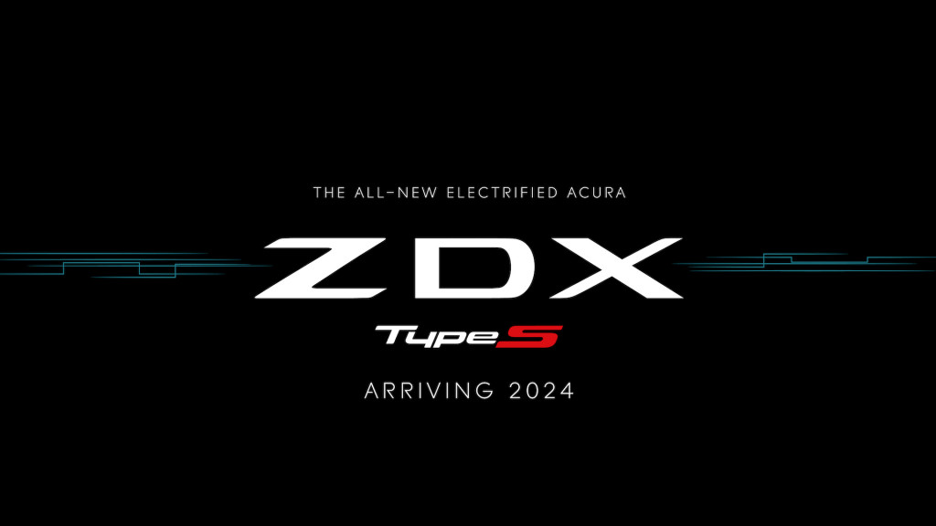 Acura ZDX EV announcement Acura ZDX EV announcement