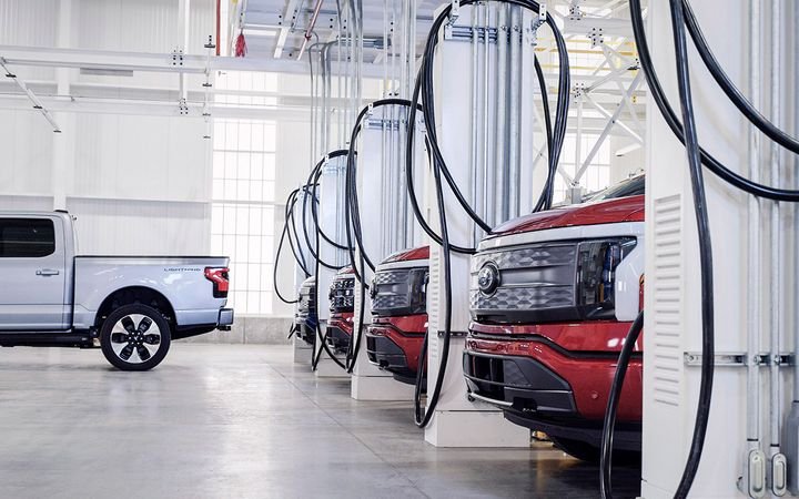 The facility will further Ford CEO Jim Farley’s goal to build 2 million EVs annually by the end of 2026. - IMAGE: Ford