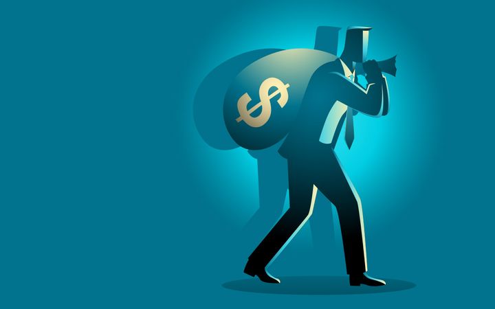 The thief's connection with the shell companies was concealed via an online payment processing service used to bill the corporate credit account. - IMAGE: Getty Images/rudall30