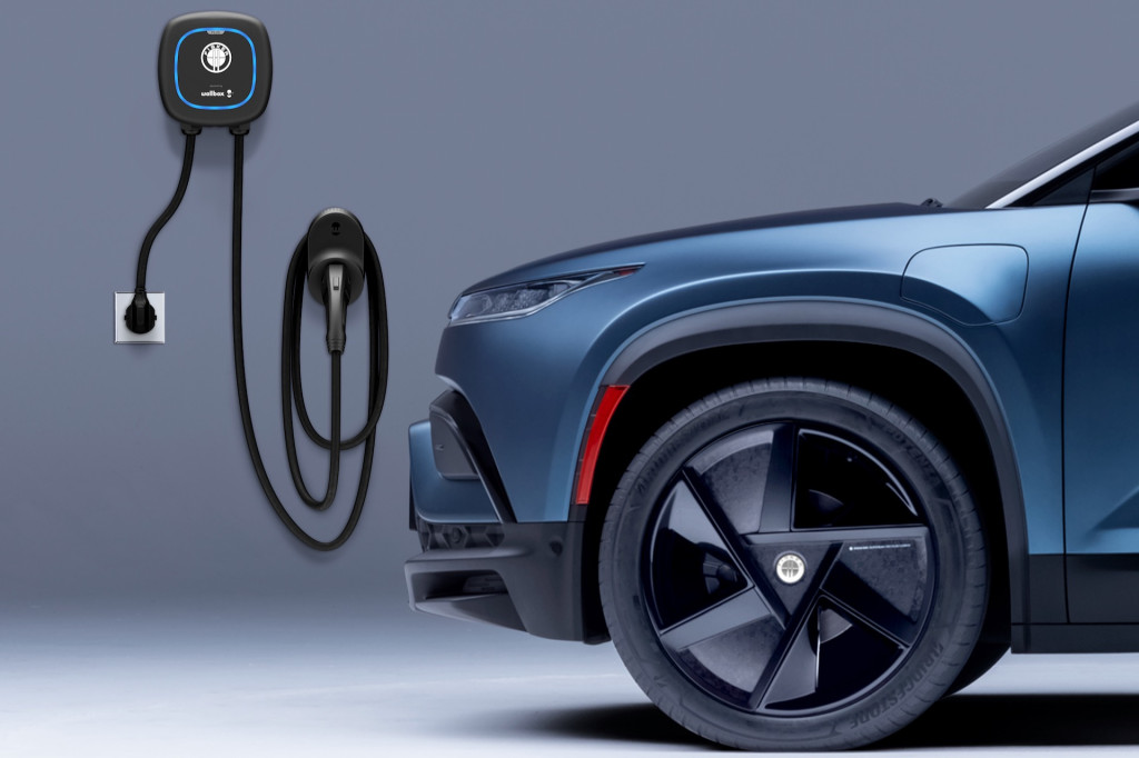 Fisker Wallbox home charger Fisker Wallbox home charger