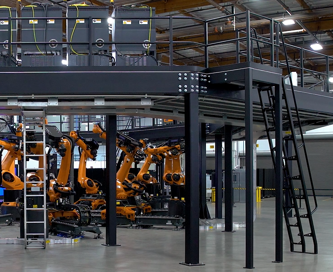 Czinger / Divergent robot assemblers
