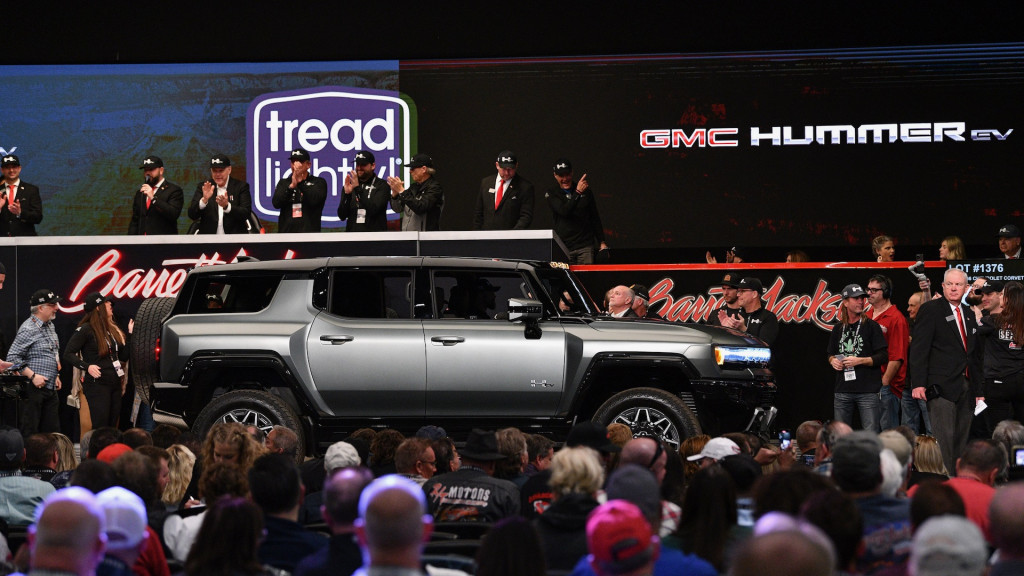 2024 GMC Hummer EV SUV Edition 1 at Barrett-Jackson auction 2024 GMC Hummer EV SUV Edition 1 at Barrett-Jackson auction