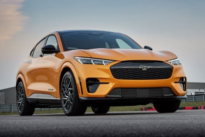 Ford plans to nearly double hourly production on the Mustang Mach-E and reach annual average production of 210,000 by the end of the year. - IMAGE: Ford