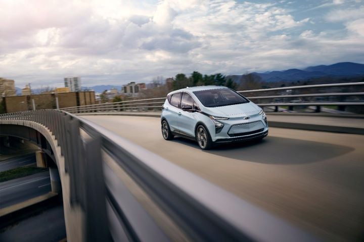 The Chevrolet Bolt took the EV category award, but it could be its last, as the brand plans to retire the model. - IMAGE: Chevrolet
