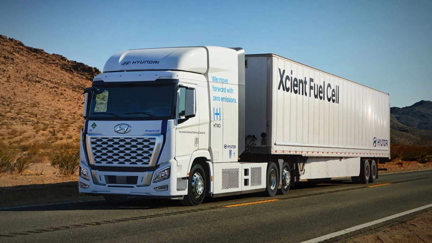 2021 hyundai xcient hydrogen truck