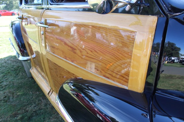 Rich detail of the wood siding is apparent on this...