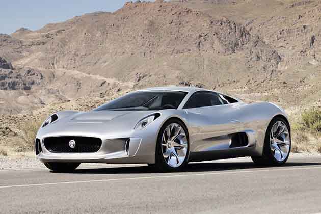 a 2010 Jaguar C-X75