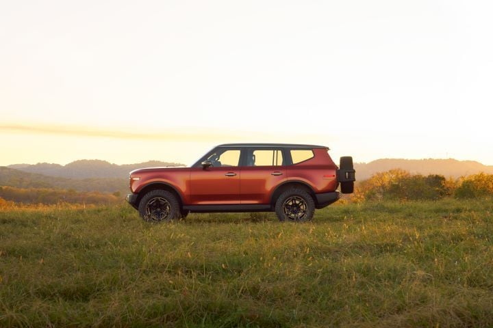 Scout 'Traveler' concept SUV. Production for it and the Terra truck are scheduled to start in 2027. - Scout Motors